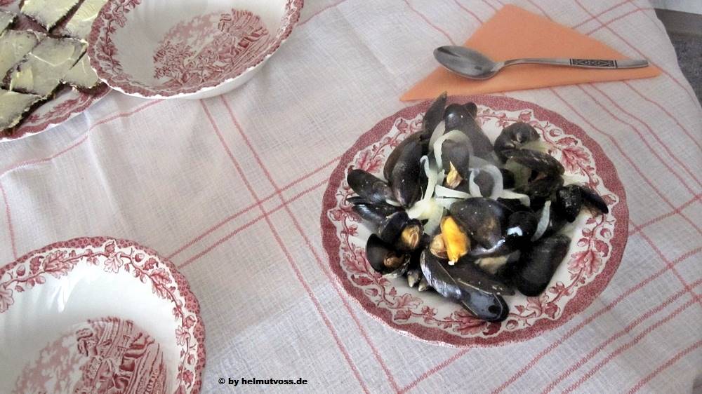 Viersener Muschelhaus, Miesmuscheln auf Rheinische Art, Viersen